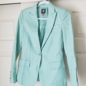 Vince Camuto mint green blazer